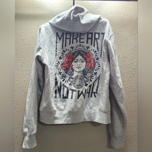 Obey Sweatshirt-Make Art Not War